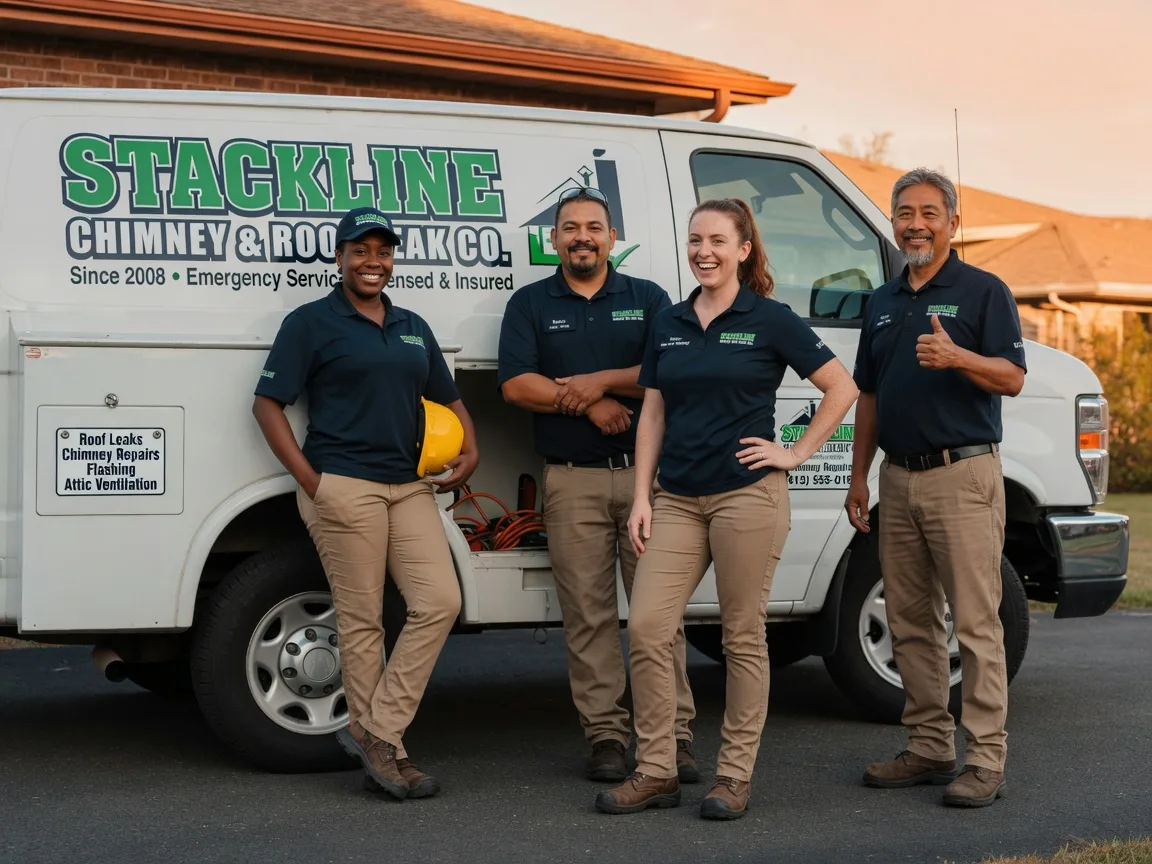 Chimney flashing repair company in Ivanhoe, CA